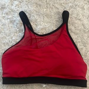 LULULEMON MESH CUT OUT SPORTS BRA